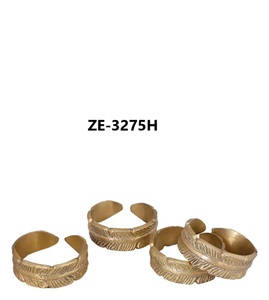 Anillo de Servilleta de Metal Hecho a Mano para Comidas de Lujo, Serie Premium Signature, Fabricado por Zahid Exports en India - Product Image 3