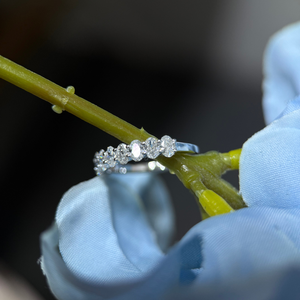 Anillo de Eternidad con Diamantes Cultivados en Laboratorio, Ovalados, 1.10 Quilates, Oro de 14K, Certificado IGI, Joyería para Aniversario de Bodas, Venta al Por Mayor - Product Image 5
