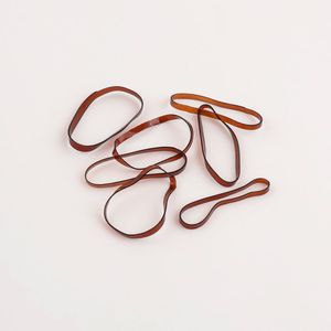 Élastiques à cheveux TIETYP, bandeaux en caoutchouc élastique, couleur unie, minimaliste, moderne, usage quotidien, pour femmes, emballage en carton, fabriqué en Corée - Product Image 5