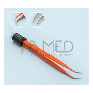 คีมจับกระจกตาแบบสองขั้ว รุ่นไอริส ปี 2026  แบบไม่ติด ไม่ร้อน  โค้ง 4.25  ปลายขนาด 0.5 มม.  เครื่องมือผ่าตัดจักษุ - Product Image 5