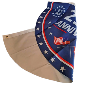 ธงรณรงค์หาเสียงเลือกตั้งแบบพิมพ์ลาย ธงเลือกตั้งสไตล์การเมือง สำหรับงานอีเว้นท์สาธารณะ รับผลิตแบบ OEM ODM ผลิตในเวียดนาม - Product Image 1