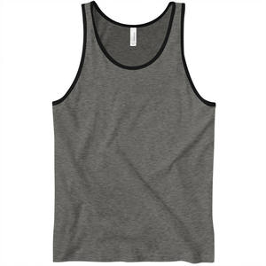 Camiseta Deportiva sin Mangas para Hombre, Estilo Ringer, de Algodón, Transpirable, para Gimnasio, con Logotipo Personalizado, Ropa Deportiva - Product Image 5