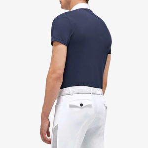 Enrobe Apparel Ropa de equitación: Camisetas polo de capa base transpirables, de ajuste ceñido, de bambú y elastano, ropa deportiva de lujo con cierre de gancho - Product Image 2