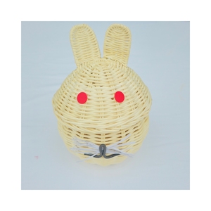Artisanal White Rabbit Sustainable <b>Decorative</b> Accent Elevate your <b>space</b> with our eco-conscious handcrafted white rabbit. Des - Product Image 5
