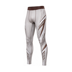 Custom <b>Compression</b> Pants <b>Men</b> Gym Workout Running Tights Breathable Stretch Quick Dry Sports <b>Leggings</b> Private Label Wholesale OEM - Product Image 3