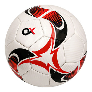 Balón de Fútbol Oxva de PVC Cosido a Máquina, Tamaño Personalizado, Duradero, Promocional, con Logotipo Personalizado, Alta Calidad, para Entrenamiento Profesional - Product Image 1