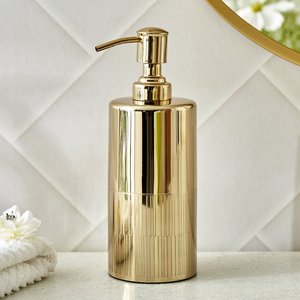 Dispensador de Loción de Latón Antiguo de Primera Calidad para Accesorios de Baño que Ofrece un Encanto Rústico Clásico y una Funcionalidad Diaria Duradera - Product Image 1