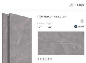 กระเบื้องพอร์ซเลนคริสตัลแมตต์รุ่นใหม่ ขนาด 800x1600 1200x1800 750x1500 มม. กระเบื้องทันสมัยสำหรับห้องนั่งเล่น ห้องครัว ห้องน้ำ - Product Image 3