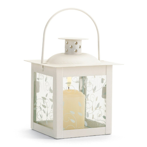 Moroccan Style <b>Brass</b> Candle <b>Lantern</b> With Geometric Cutouts Portable Home Decoration Candle Holder Handmade - Product Image 3