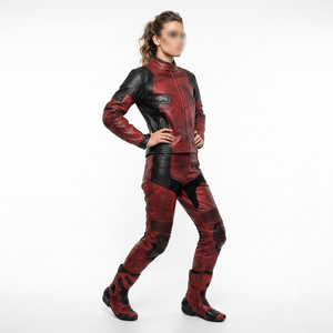 Combinaison de moto en cuir unisexe à manches longues, colorée, respirante, séchage rapide, pour toutes les saisons, vêtements pour adultes - Product Image 2