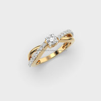 Bijoux en diamant en or 18 carats fins personnalisés de luxe diamants naturels certifiés-bagues en or fin de mariage/fête Colliers Boucles d'oreilles IGI