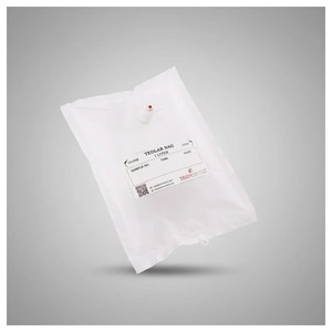 Bolsa de muestreo de gases TECHINSTRO Tedlar de 0.5 litros con válvula única de película PVF, a prueba de fugas, para muestreo de gases en aire, VOC, humos y suelo - Product Image 1