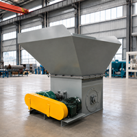 Broyeur de fertilisant à dents crantées entièrement automatique et robuste 15/22kW, sortie 3-30mm, pour déchets organiques et compost