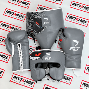 Conjunto de Entrenamiento de Boxeo Genger Fly Naranja, Elegante y Moderno, de Cuero Genuino de Alta Calidad, Personalizado para Kickboxing y Muay Thai - Product Image 3