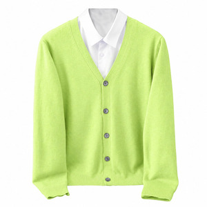 Latest Design High Quality <b>Men</b> <b>Cardigan</b> Wholesale Rate Fashion Brand Nylon Cotton Double Breasted Anti Pilling Spring Autumn - Product Image 2