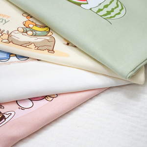 ALB10 Vêtements pour bébé unisexes mignons Kimono à motifs de dessins animés Manches longues Liens latéraux Tissu tricoté respirant 100% coton biologique - Product Image 3