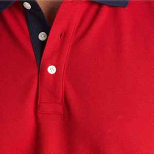 Conjunto de jersey de manga corta para hombre, calidad estándar, sin arrugas, color y logotipo personalizables, elástico y agradable al tacto, para tenis. - Product Image 5