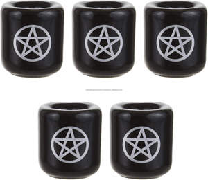 เชิงเทียนโลหะสำหรับใช้ในพิธีกรรมพร้อมใช้งาน - Product Image 2