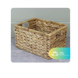 [BEST SELLING] l Water Hyacinth <b>Basket</b> <b>for</b> <b>Shelf</b> Organization Toy Storage and Home Arrangement Vietnam - Product Image 1