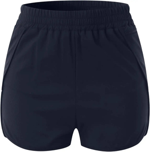Shorts Deportivos de Poliéster Transpirable de Calidad Profesional para Mujer, con Cordón Ajustable, Casuales, Cómodos, de Felpa, para Verano - Product Image 4