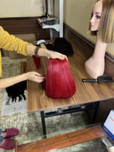 Extensiones de Cabello Humano Vietnamita Virgen Liso Natural en Colores de Moda para Cabezas de Práctica para Mujeres Negras y Modelos Femeninos - Product Image 3