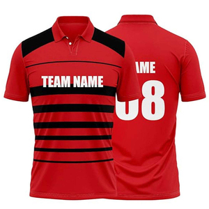 เสื้อคริกเก็ตแขนสั้นสำหรับฝึกซ้อม เนื้อผ้าเรียบลื่น ระบายอากาศได้ดี - Product Image 4