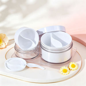 Crèmes de jour/nuit PET neuves de 20 à 150 ml (contenant à compartiments séparés) Pot cosmétique à double compartiment - Product Image 2