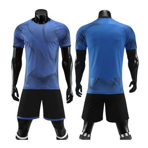 Ensemble de maillots de football pour adultes, ensembles de tenues de football en gros, uniformes de football personnalisés, ensembles de tenues d'entraînement, vêtements de sport en polyester respirant - Product Image 1