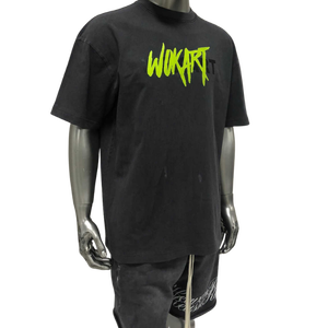 Camisetas Sublimadas con Logotipo Personalizado, Estilo Vintage, 100% Algodón, para Hombre, Transpirables, de Secado Rápido, Ecológicas, para Gimnasio, OEM, ODM - Product Image 3