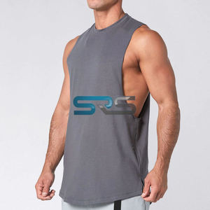 Última Moda en Camisetas de Tirantes Transpirables de Punto para Hombre, Ropa Deportiva Personalizada de Secado Rápido para Gimnasio, Disponible en Línea - Product Image 2