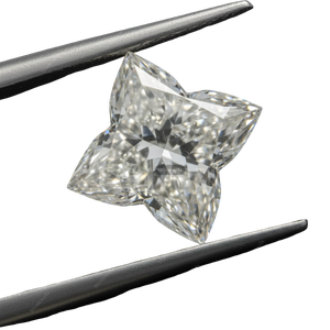 Diamantes Sintéticos con Corte Flor de Lirio de 1CT a 4CT, Color DEF, Claridad VVS VS1, Piedras Sueltas para Colecciones de Joyería Fina - Product Image 1