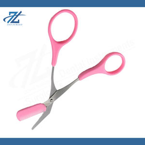 Tijeras para Cejas Curvas de Alta Calidad al Mejor Precio, de Acero Inoxidable con Mango de Plástico, para Depilación, Modelado y Corte - Product Image 6