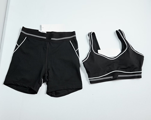 <b>Yoga</b> <b>Set</b> for Women Seamless Fitness Clothing Plus Size <b>Sets</b> 2 Piece High Waist Workout Outfit Manufacturer Wholesale Custom Logo - Product Image 6