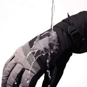 Gants de ski de haute qualité du fournisseur direct d'usine, conception de logo personnalisé, durables, respirants, en cuir, imperméables pour l'hiver - Product Image 6