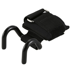Best Price Customized Power Hooks Fitness Wrist Holder Rod Gym Heavy Duty Weightlifting <b>Barbell</b> Hooks - Product Image 4