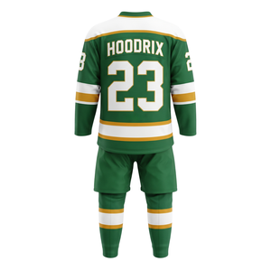 Ensemble de maillots de hockey sur glace personnalisés à marque privée, tissu en maille respirant et anti-humidité, nom et numéro de l'équipe, faible MOQ, Pakistan - Product Image 3