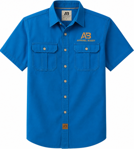 Camiseta de Manga Corta Casual para Hombre, Marca AMY, 100% Algodón, Corte Regular, Lisa, con Logotipo Personalizado al por Mayor - Product Image 1