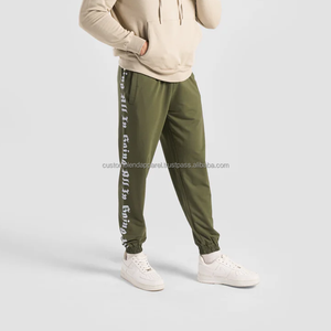 กางเกงเทรนนิ่งแบบลำลองทรงหลวมสำหรับผู้ชายกางเกงวิ่งเป็นมิตรกับสิ่งแวดล้อมโลโก้ตามสั่ง - Product Image 3