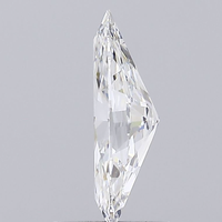 Diamante Cultivado en Laboratorio de Corte Excelente, 1 Quilate, VS1, Color F, Forma Marquesa Alargada, Certificado IGI, HPHT CVD, Diamante Suelto para Anillo de Compromiso