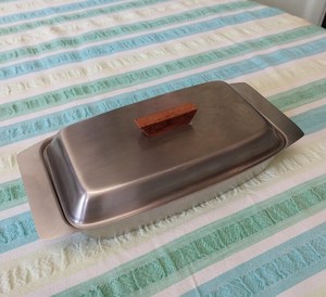Food Safe Stainless Steel Butter Dish with Hygienic Lid - Product Image 5