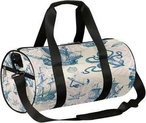 Sac de sport et de fitness imperméable personnalisé tie-dye avec compartiment humide pour voyage, entraînement et sport – Vente en gros - Product Image 4