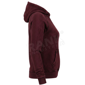 Service OEM, couleur personnalisée, sweats à capuche pour femmes effet délavé, sweats à capuche pour femmes effet délavé avec logo personnalisé, tendance - Product Image 5