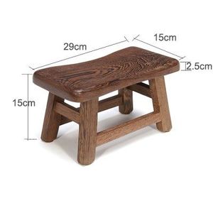 Tabouret en bois industriel, construction robuste, design simple, mobilier polyvalent pour restaurants, bars et espaces commerciaux - Product Image 2