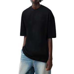 เสื้อยืดทรงหลวมพิมพ์ลายแขนสั้นผ้าฝ้าย 100% สำหรับผู้ชาย ระบายอากาศได้ดี ทรงบ็อกซี่ - บริการ ODM ปรับแต่งได้ - Product Image 2