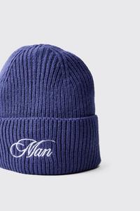 Gorro de Punto Acanalado con Logotipo Personalizado para Hombre, Gorro de Invierno Cálido con Borde, Tejido de Primera Calidad, Gorros Unisex al por Mayor - Product Image 4