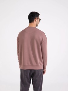 Sudadera Unisex Oversize con Capucha de Forro Polar Antipelusas, Color Liso, Ropa Casual de Invierno, 100% Algodón Tejido, Ajuste Holgado - Product Image 4