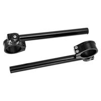 Guidon de moto à clipser 50mm noir APRILIA RS250 DUCATI MILLE pour HONDA CBR 929/954 RC51 Pièces de moto