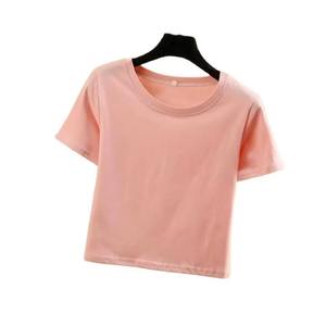 T-shirts courts pour femmes, matériau léger et doux, coupe confortable pour une utilisation décontractée et à la mode - Product Image 3