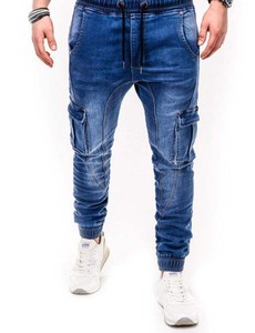 Pantalon en jean stretch respirant pour homme, coupe droite, effet délavé au laser, design de créateur, vente en gros directe usine, meilleur prix, mode personnalisée, OEM, prix abordable - Product Image 6