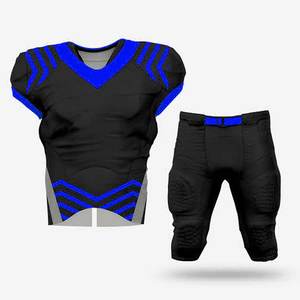 Maillots de football américain légers personnalisés pour athlètes, uniformes de football personnalisés avec impression par sublimation avancée - Product Image 3